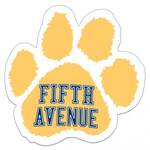 Fifth Avenue Paw Magnet
