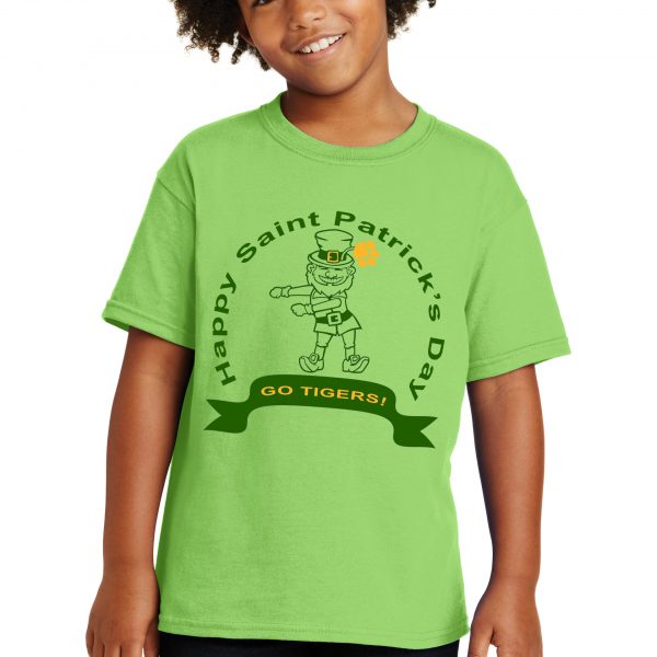 St Pattrick's Go Tigers Youth Tee