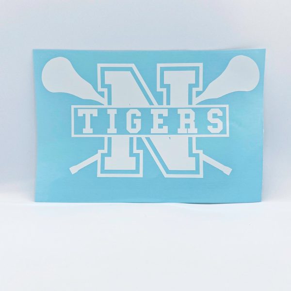 Northport Tigers Lacrosse Decal