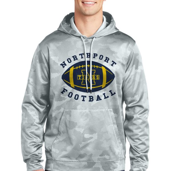 Adult Northport CamoHex Football Hoodie