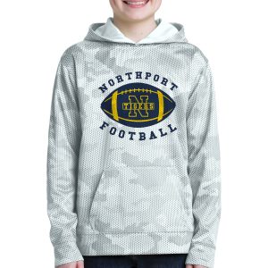 Youth Northport CamoHex Football Hoodie