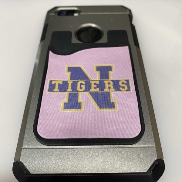 Northport Tigers Pink Cell Phone Card Caddy