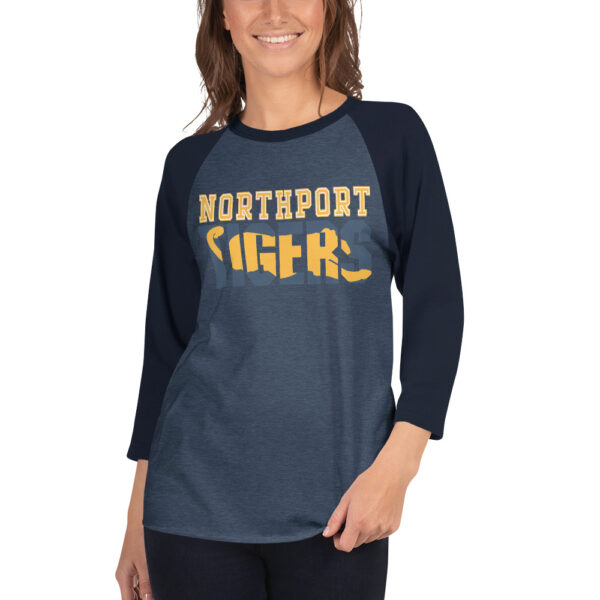 Women's 3/4 sleeve Northport Raglan - Image 4