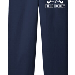 Northport Field Hockey Open Bottom Cuffs Sweatpants - Navy